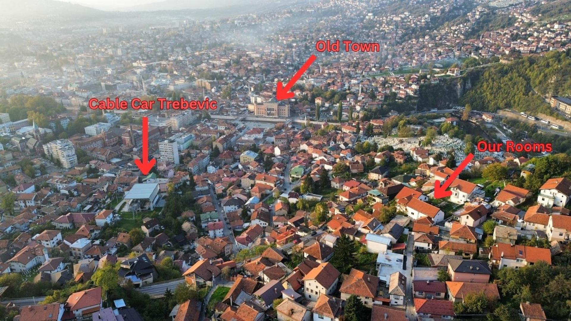 Prenociste 3 Sobe Hotel Sarajevo Bagian luar foto
